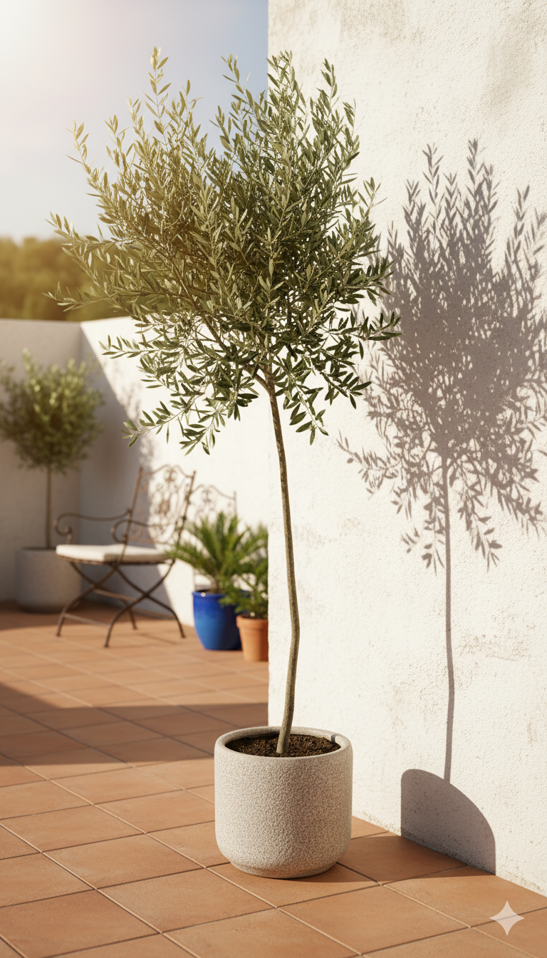 Olivo de Interior de 1.70 m: Un rincón del Mediterráneo en tu hogar
